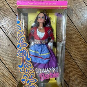Barbie in Colorful Folk Costume